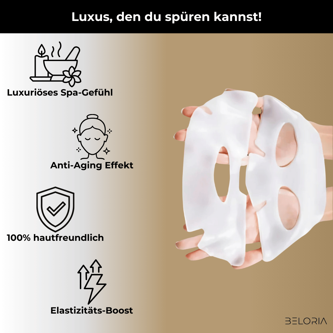 BELORIA GLOW MASK – Kollagen für strahlende Haut